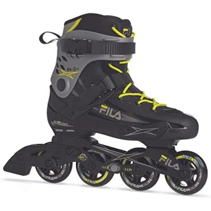 FILA SKATES 010621080 HOUDINI Inline skate Men's BLACK/GREY/LIME Size 6