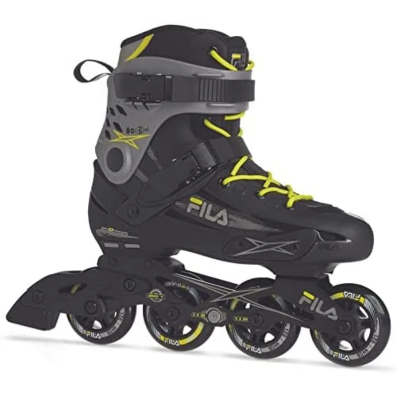 FILA SKATES 010621080 HOUDINI Inline skate Men's BLACK/GREY/LIME Size 10