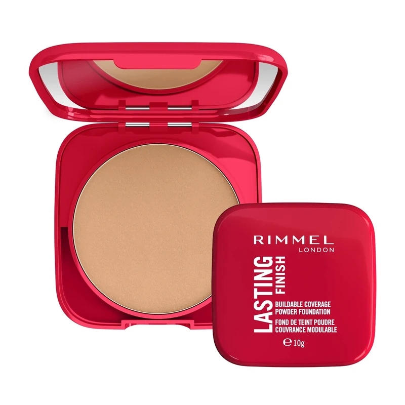 Rimmel London Lasting Finish Compact Foundation, 002 Pearl, 7g