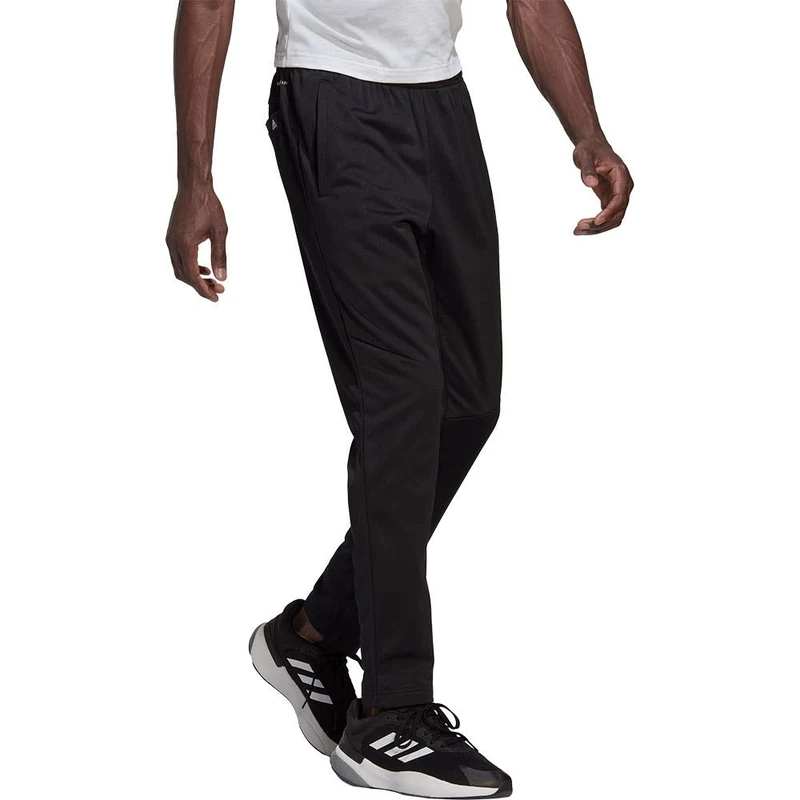 Adidas, Aeroready Game and Go Small Logo Tapered, Sweatpants, Black, S, Man