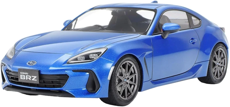 TAMIYA 1:24 Subaru BRZ (TD8) - Faithful Replica, Model Building, Plastic Kit, Crafts, Hobby, Gluing, Model Kit, Assembly, Unpainted