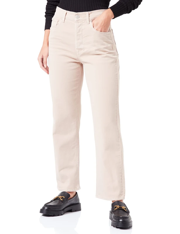 REPLAY Women's Heveleen Jeans, 803 Light Taupe, 31W (Regular)