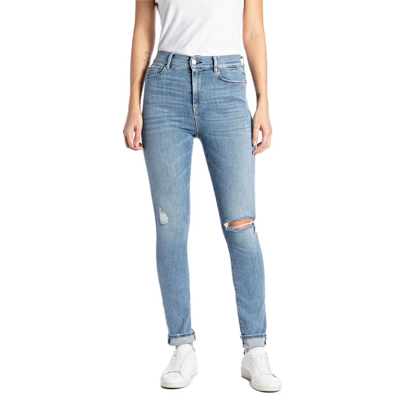 REPLAY Women's MJLA Jeans, 010 Light Blue, 2330