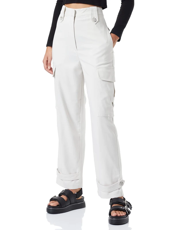 REPLAY Women's Casual Trousers, 412 Butter, 29 W