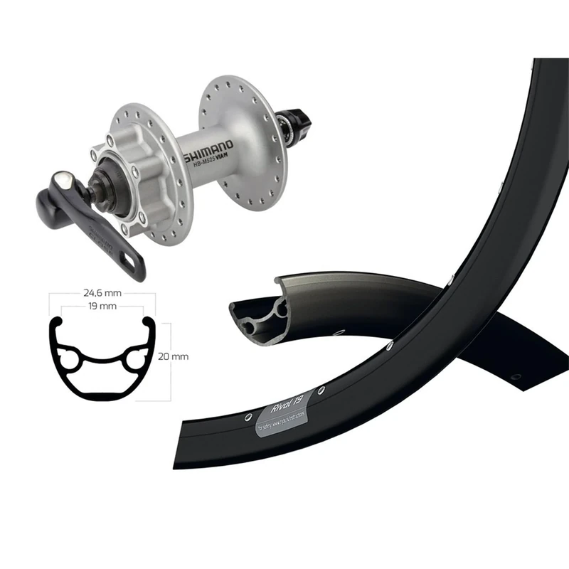 V-Rad Unisex - Adult Deore Bicycle Parts, Black, One Size