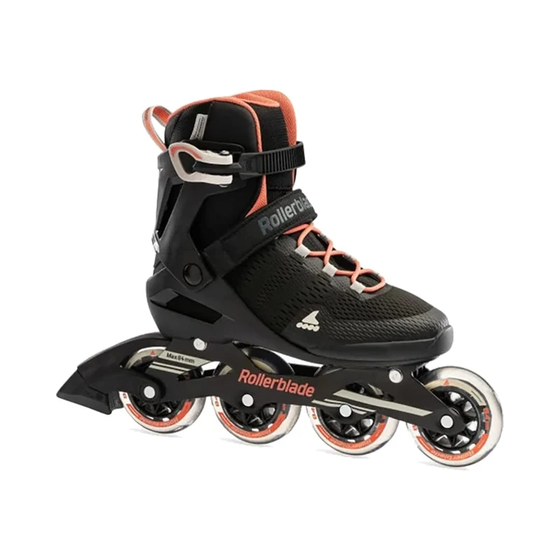 Rollerblade Women's Sirio 84 W Inline Skate, Nero/Corallo, X-Small UK