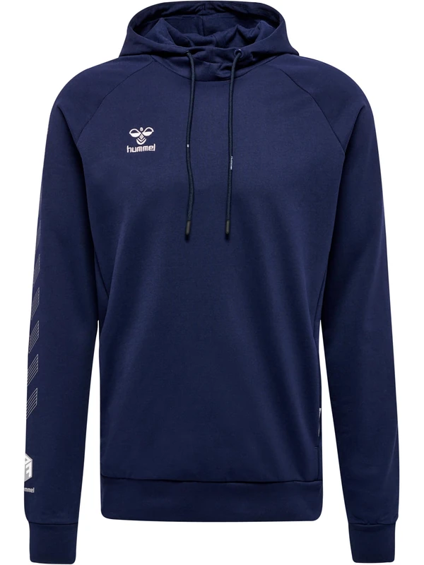 hummel Men's Hmlmove Grid Cotton Hoodie Hooded Sweatshirt