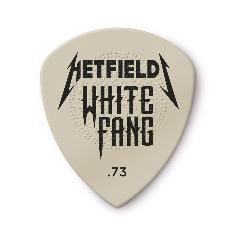 Dunlop Picks Hetfield's White Fang Flow 0.73mm Refill Bag 24