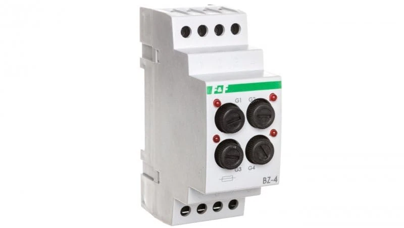 Cylinder Fuse Box 4P 5x20mm BZ-4 f&f 5908312596264