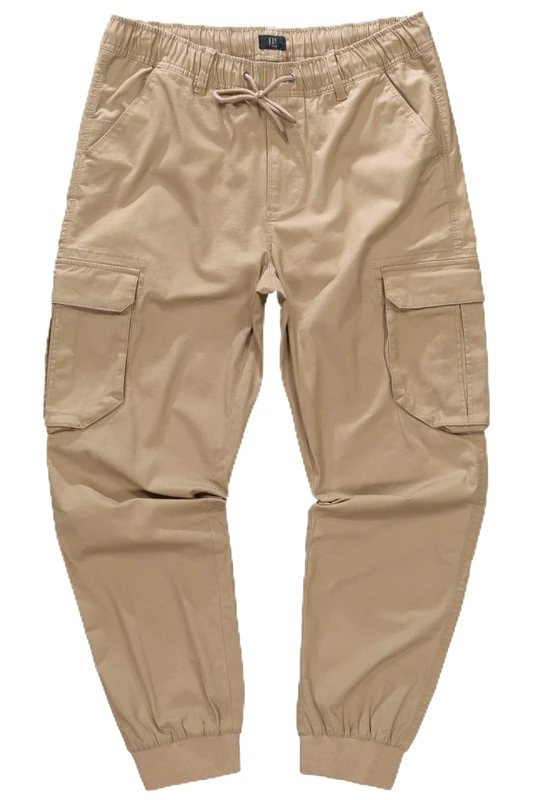 JP 1880 Men's Large Sizes Menswear L-8XL JP1880 Cargo Trousers Flexnamic®, Many Pockets, Modern Fit, up to 9 XL 782635, Sand, 7XL