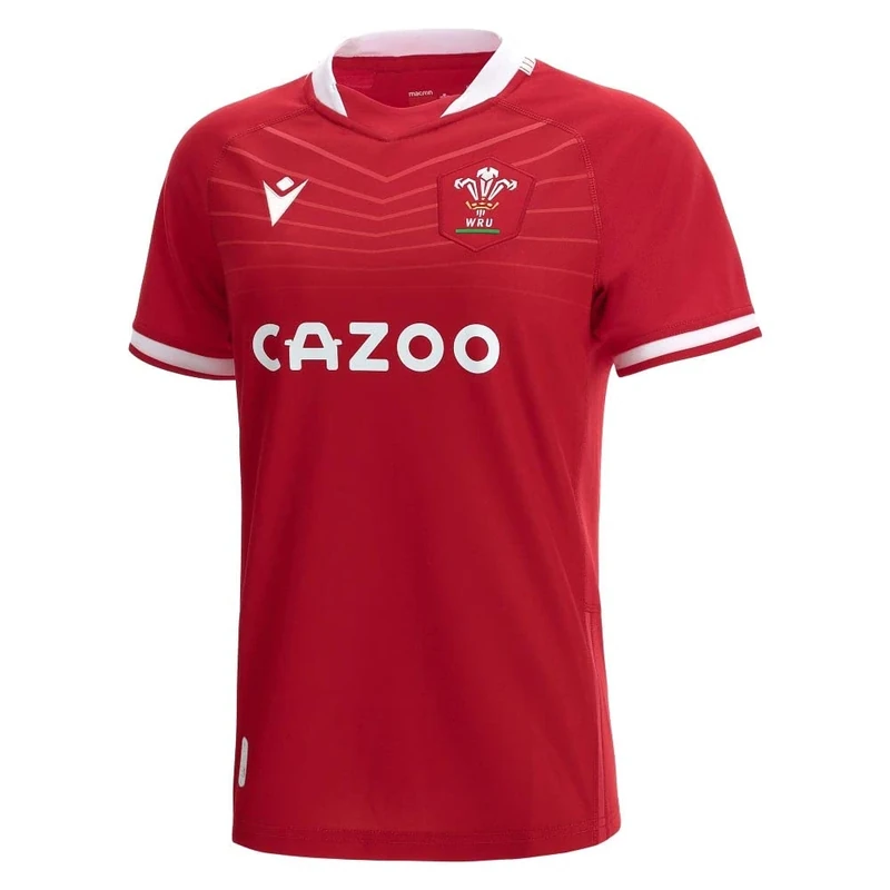 Macron welsh rugby 2021/22 womens fit home replica shirt