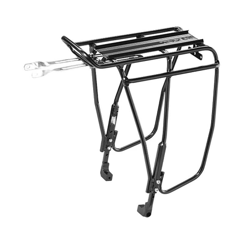 Topeak Super Tourist Uni DX 2.0 Rack for wheel sizes 24" - 29" / 700c Disc Brake Compatible, Black