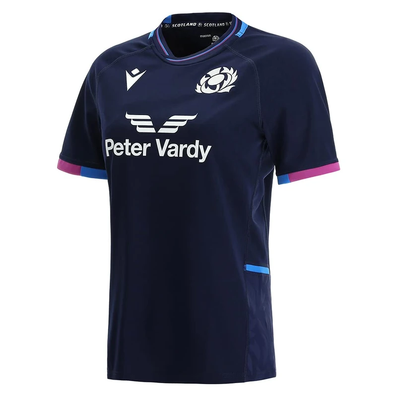 Macron scotland rugby 2021/22 womens fit home replica shirt