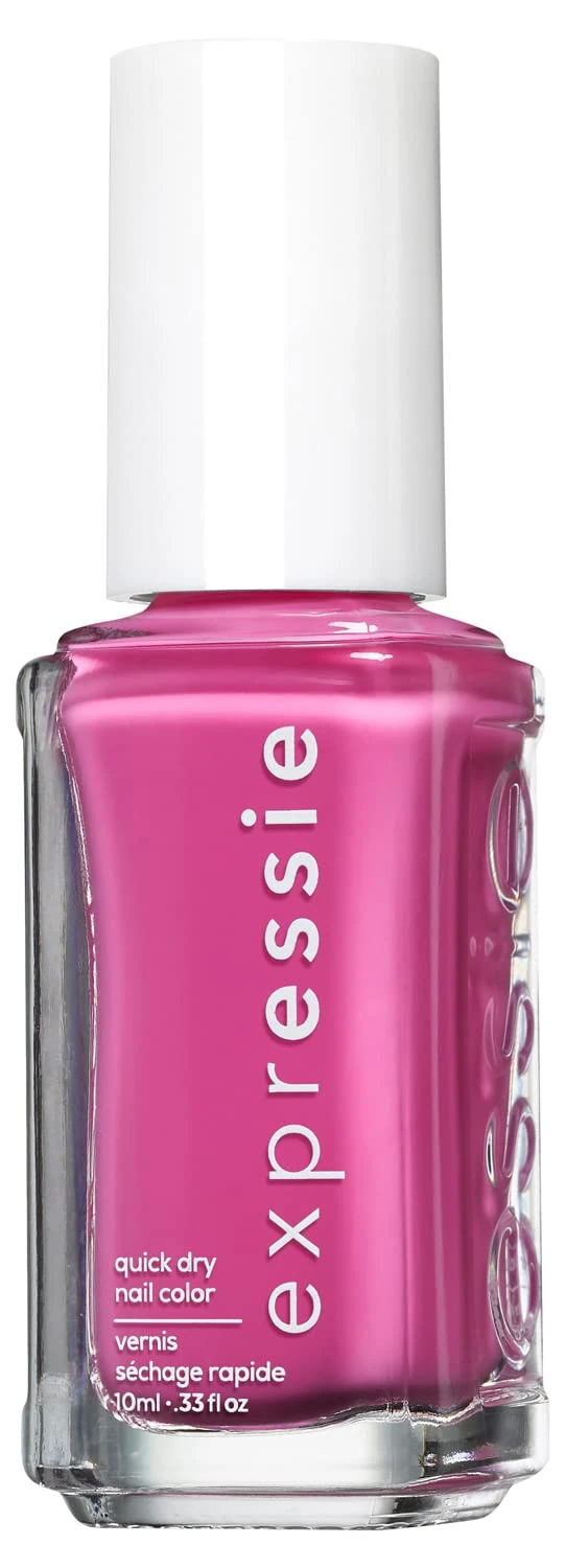 essie Quick Dry "Expressie" Nail Polish Vegan Formula Free from Animal Ingredients No. 425 Trick Clic Pink 1 x 10 ml