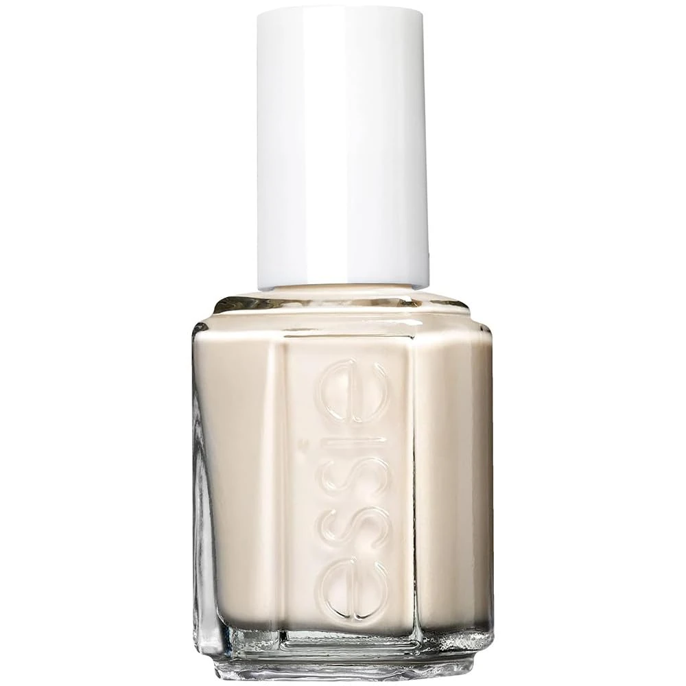 essie 1 x 13.5ml Shimmer Finish Nail Polish for Colour Intense Nail Art Number 819 boatloads of Love White
