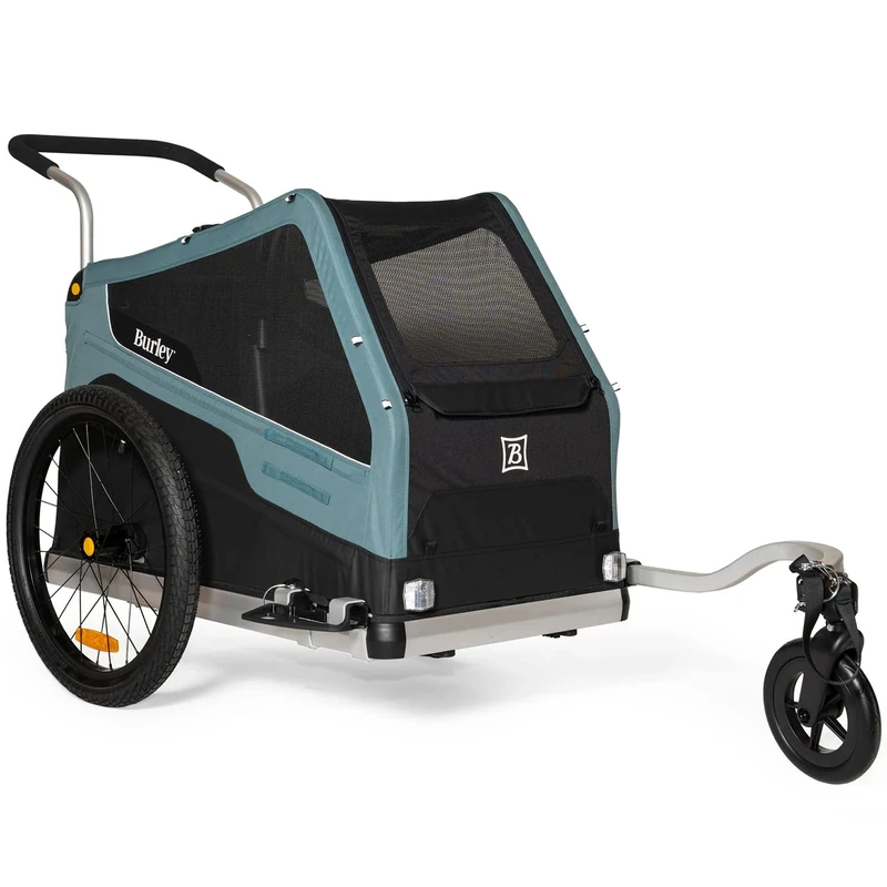 Burley Bark Ranger Pet Trailer, Blue Spruce, Standard