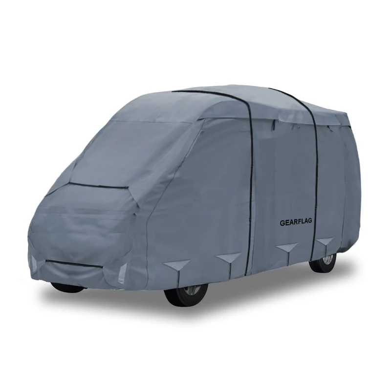 GEARFLAG Class B RV Cover fits 20'-23' with Reinforced Windproof Side-Straps Anti-UV Water-Resistance Multi-Layers Heavy Duty Ideal for Camper Cover