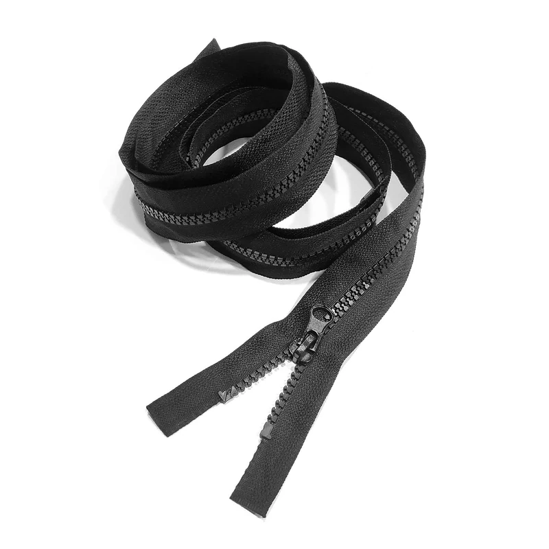 2 Pack 27 inch | 70cm Black Zips - Strong Nylon Closed End Zip Fasteners. Ideal for Sewing, Dressmaking, Skirts, Bags, Cushions, Craft and Accessories