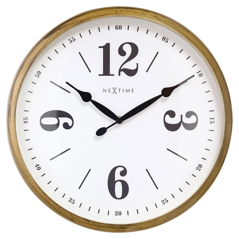 NeXtime Wall Clock Diameter 40 cm Classic Style Clock Movement