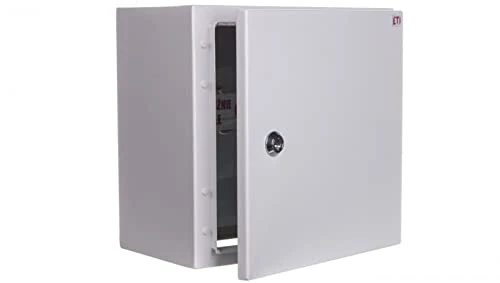 Metal Housing 300 x 300 x 200 mm IP65 with Plate Etibox GT 30-30-20 001102103 eti-polam 3838895591597