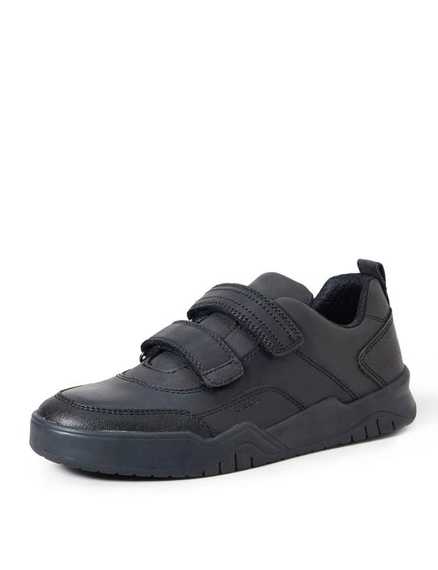 Geox Girl J Perth Boy C Sneakers,Black,11 UK - Image 1