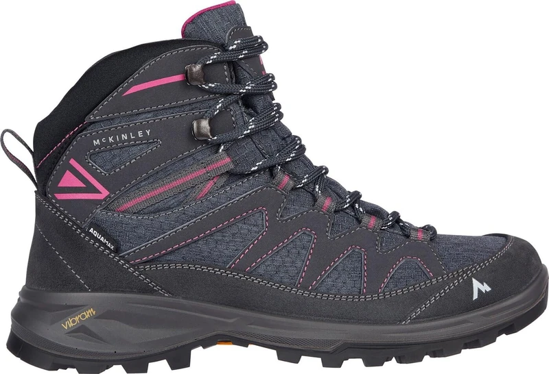 McKinley Women's Vulcanus Ankle Boot, Anthracite/Red, 7 UK - Image 1