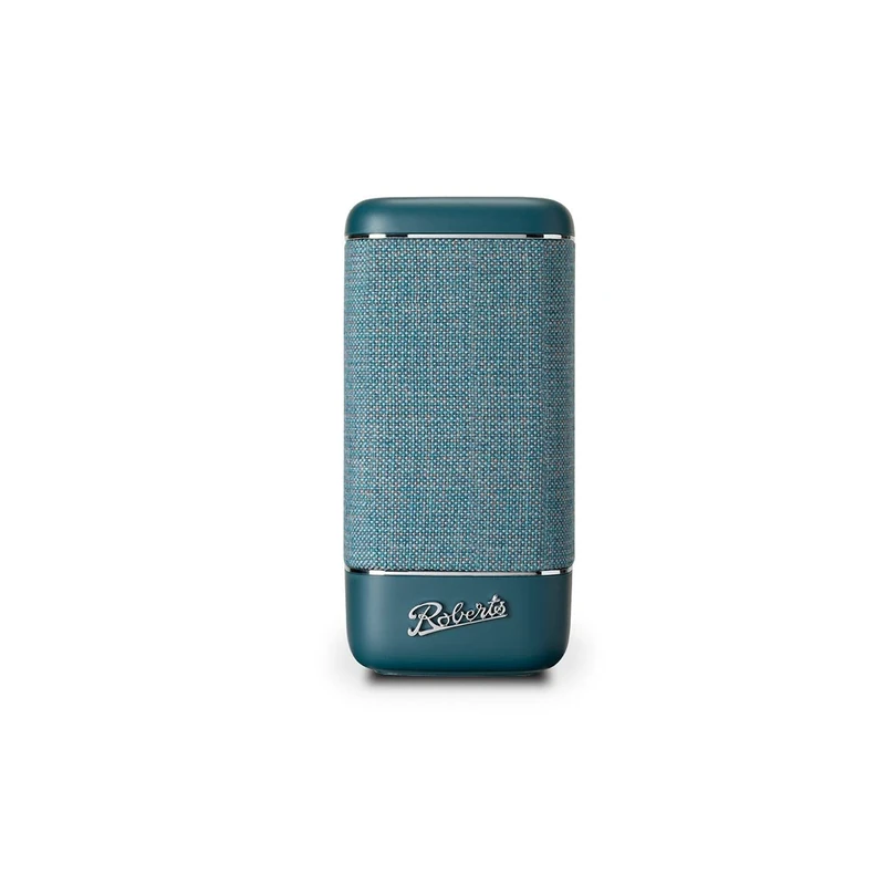 Roberts Beacon 325 Bluetooth Speaker – Portable, Rechargeable, 12 Hour Battery Life, Two Passive Bass Radiators, Vintage Design, Bluetooth, Streaming, Aux Input, 2 Year Warranty – Teal - Image 1