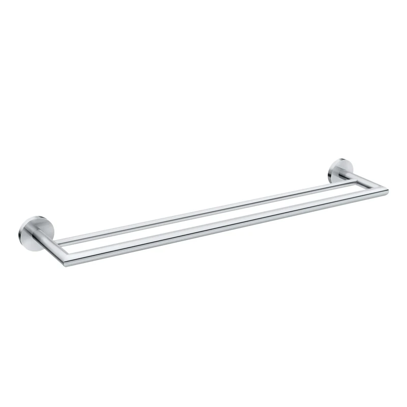 Moen Y5722CH Arlys 24-Inch Modern Double Towel Bar, Chrome