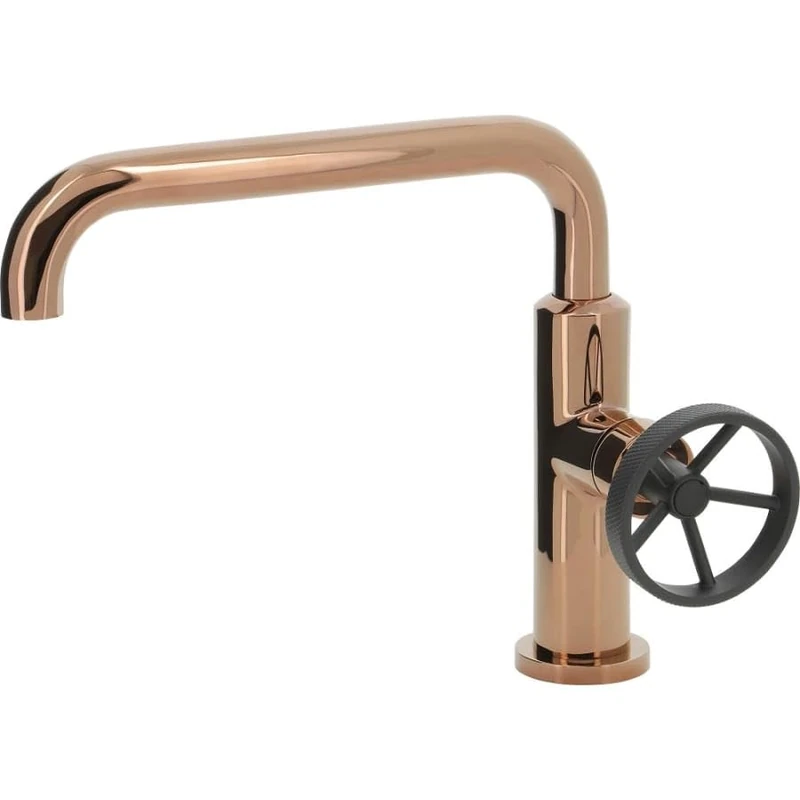 THEWA CGA40071 Basin Mixer Tap Industrial Style Rose Gold PVD Treatment THERMADOR-VAT15RG