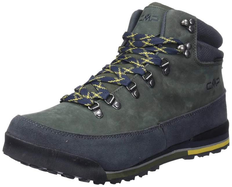 CMP Men's HEKA Lifestyle Shoes WP Walking, Military-Anthracite, 6.5 UK