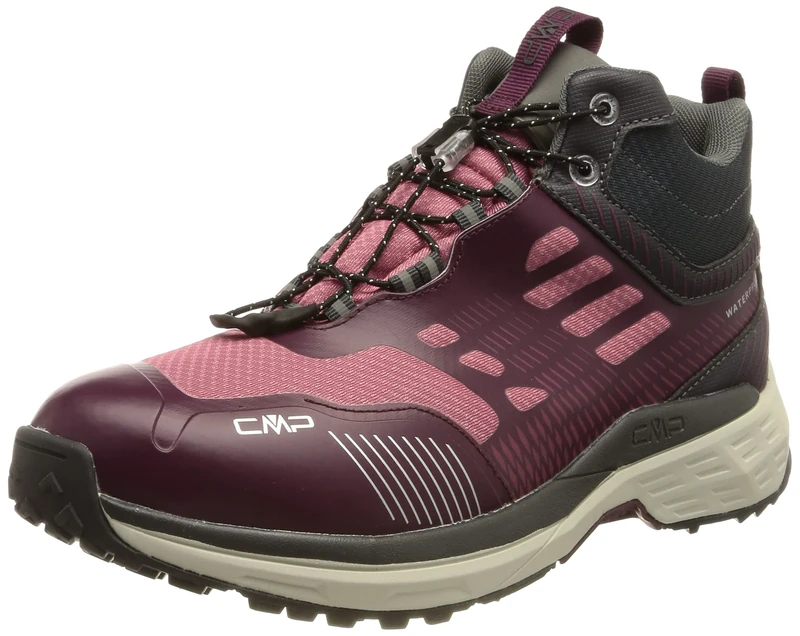 CMP Women's Pohlarys Mid Wmn Wp Hiking Shoes Walking Shoe, peach, 7 UK