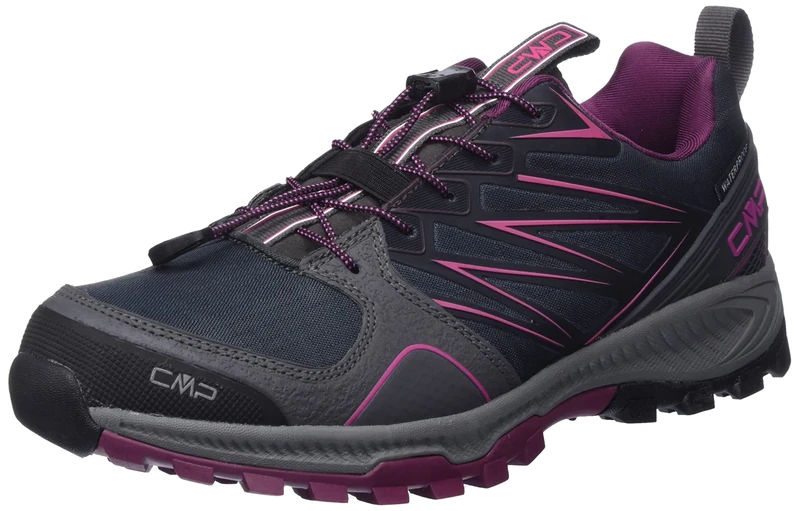 CMP women's 3Q31146 Trail Running Shoe, Titanio Amaranto, 3 UK