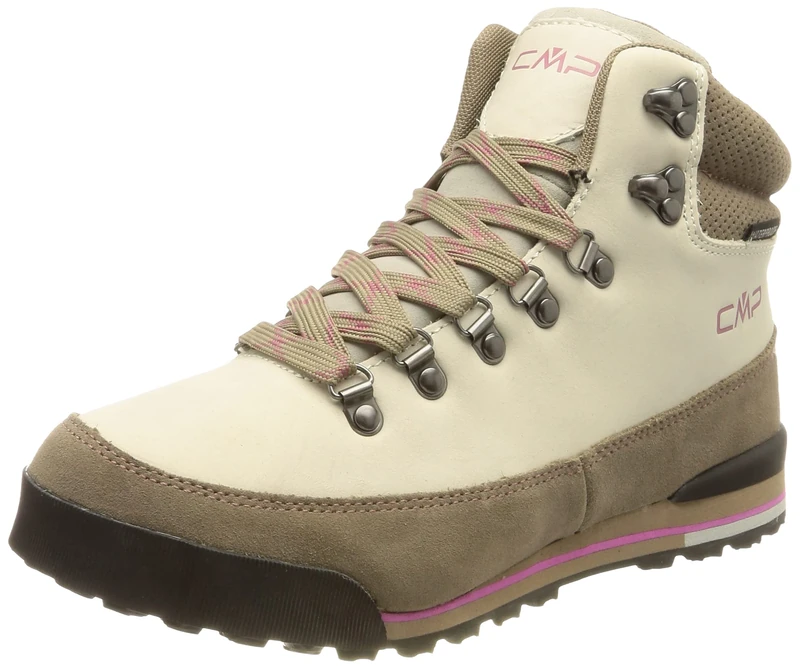 CMP Women's Heka Wp Trekking & Hiking Boots, Pearl White Grey Bone Cenere, 8 UK - Image 1