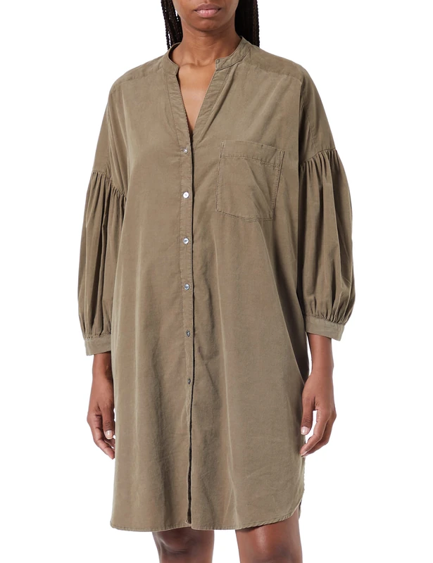 REPLAY Women's W9721a Dress, 431 Light Military, XS