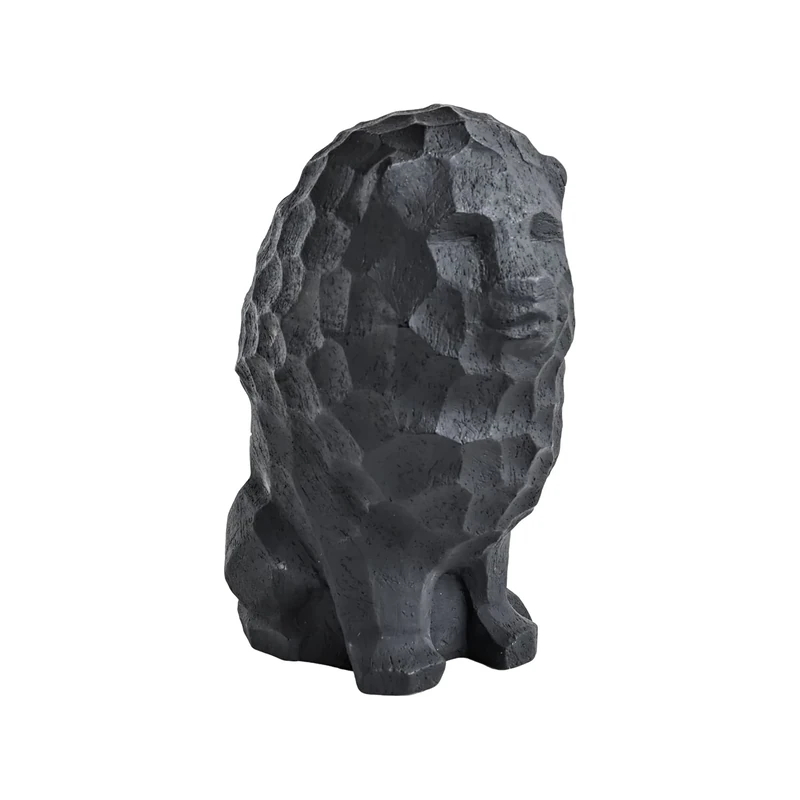 Cooee Design Sculpture, Coal, L: 19,5, W: 18, H:25,5cm - Image 1