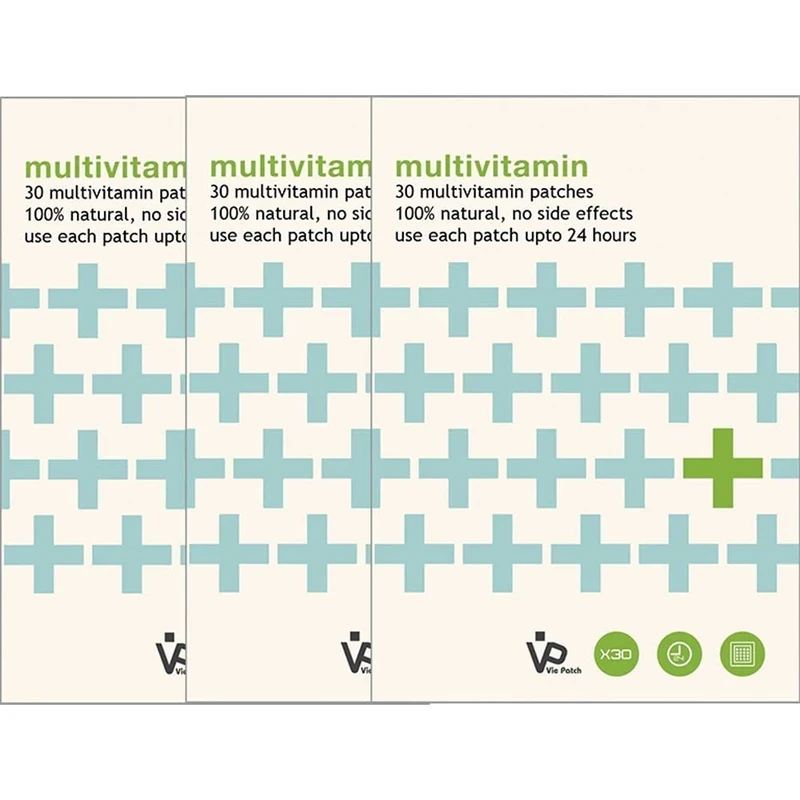 Vie Healthcare Multivitamin Patches, 3 Pack (30x3) - Image 1
