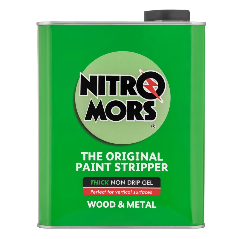 Nitromors Original Paint Stripper, Varnish & Lacquer Remover, for Wood, Metal & Concrete, 2 L