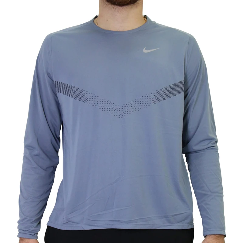 Nike Men's Df Rdvn RIS 365 Fls Long Sleeve, Ashen Slate/Reflective Silv, S
