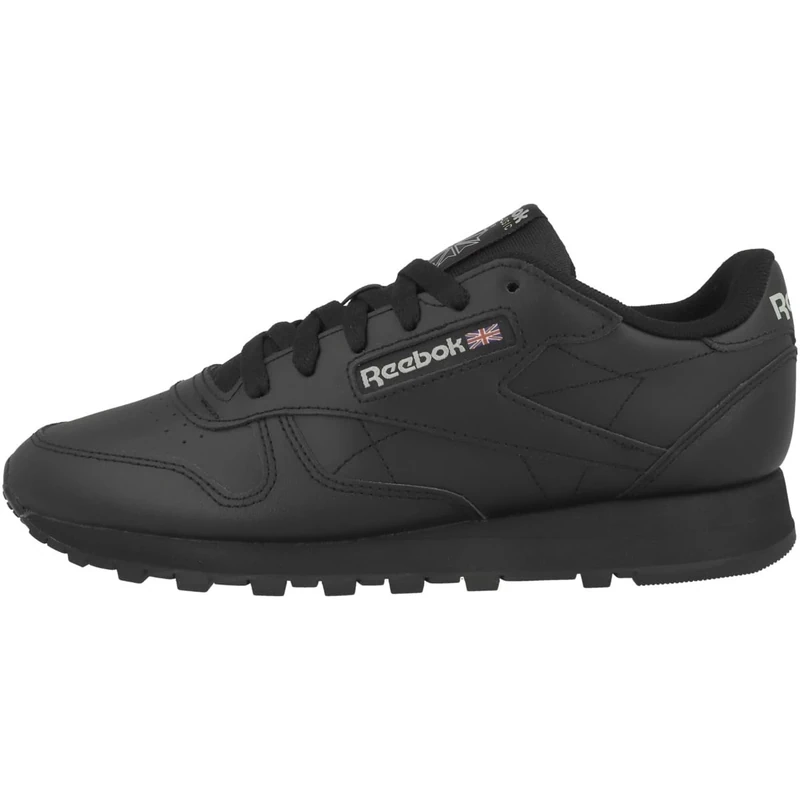 Reebok Women Classic Leather Sneaker, Core Black/Core Black/Pure Grey 5, 4.5