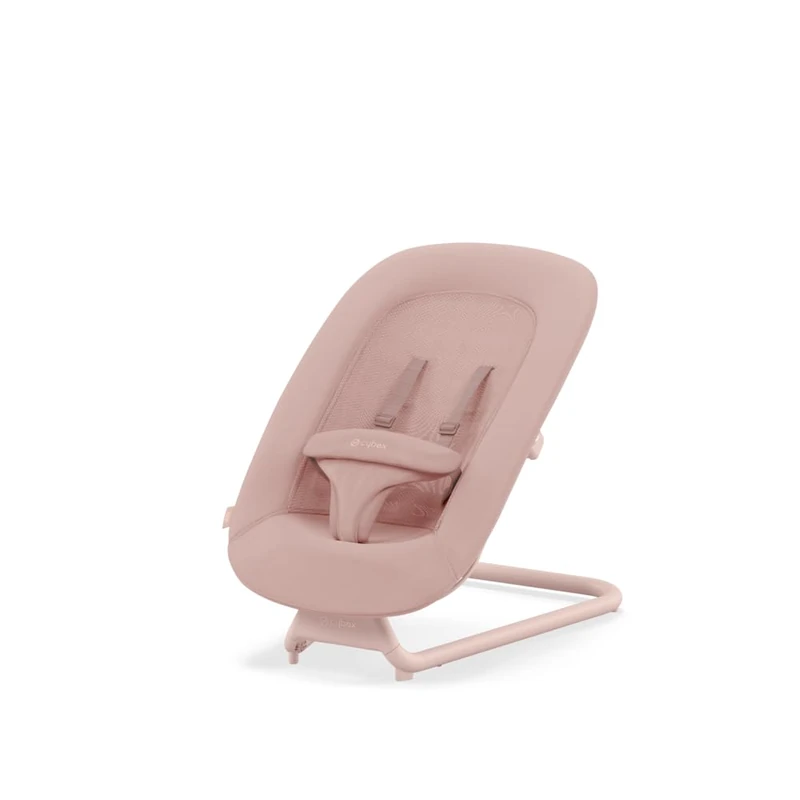 CYBEX Gold LEMO Bouncer with Insert, Compatible with CYBEX LEMO seating system, From birth to 3 years (approx. 15 kg), Pearl Pink