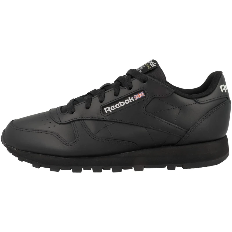 Reebok Women Classic Leather Sneaker, Core Black/Core Black/Pure Grey 5, 8.5