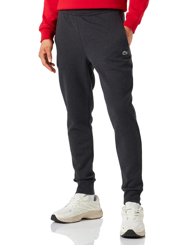 Lacoste Men's Xh9624 Sports pants, GREY, M