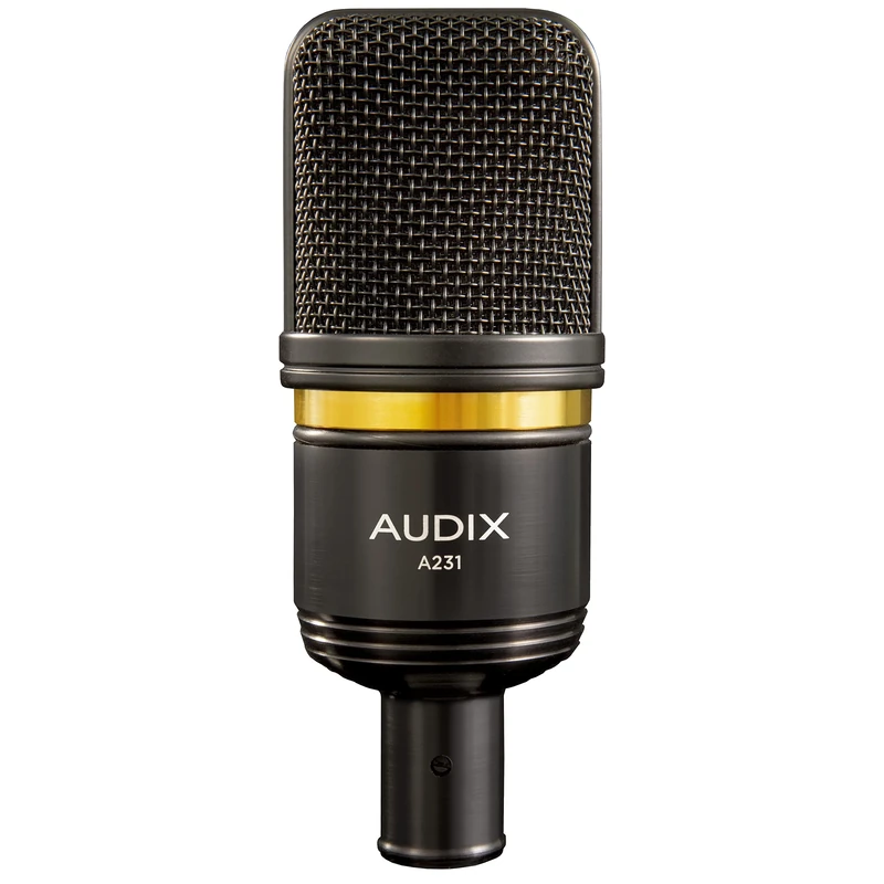 AUDIX A231 Large-Diaphragm Condenser Vocal Microphone – Studio Cardioid Mic for Vocals, Voiceover & Acoustic Instruments
