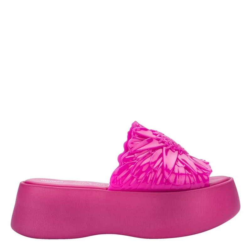melissa Women's Becky Panc + Isabela E Girls' Wedge Sandals, rose, 4 UK