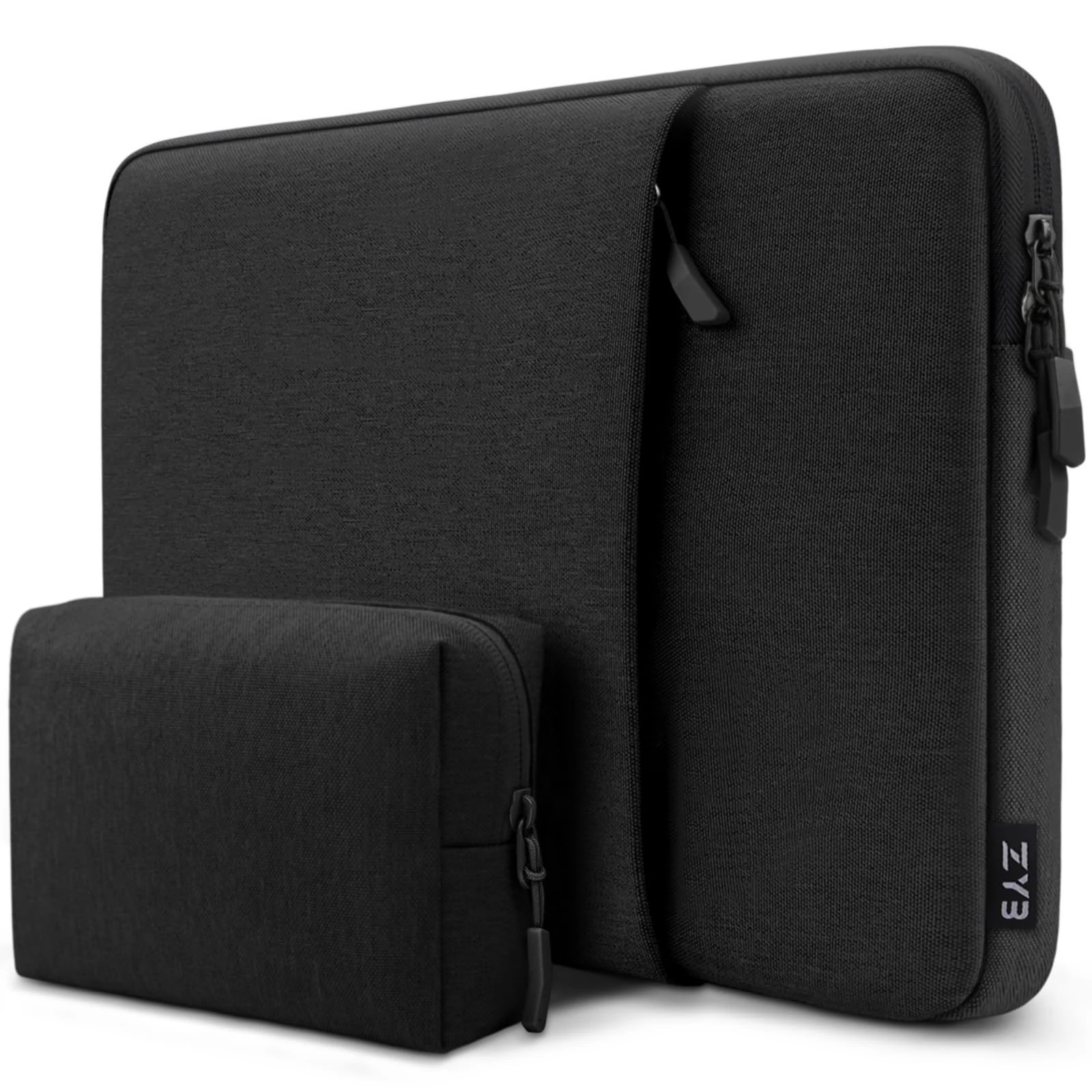 ZYB Laptop Sleeve 13,3 Inch,Waterproof Sleeve Case for MacBook Air 13 13.6 Inch M4 M3 M2 M1 2025 2024 2023 2022-2017,2012-2025 MacBook Pro 14/13 Inch Case M4 M3 M2 M1,13,3 Inch Notebook Sleeve-Black
