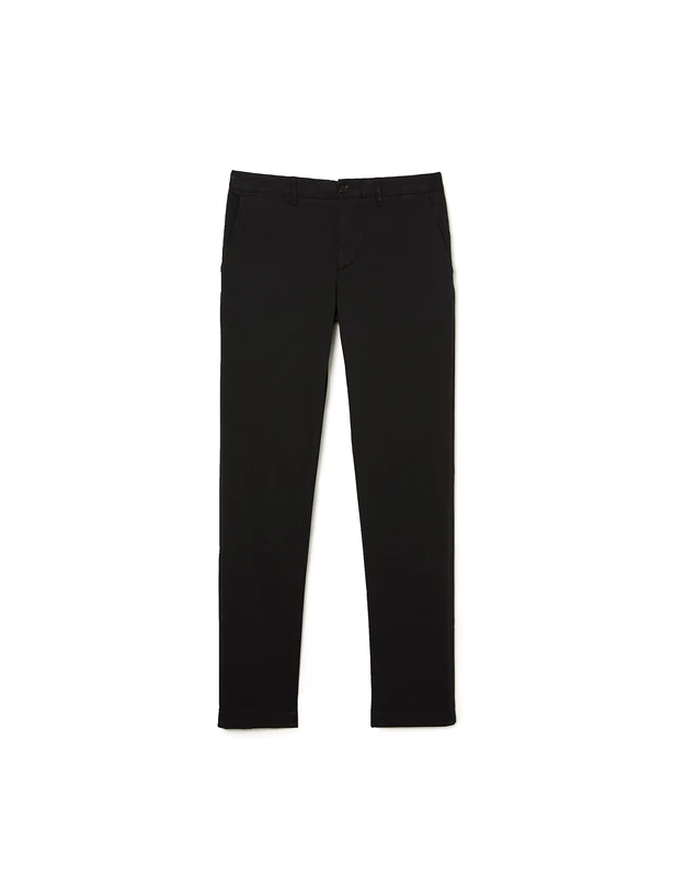 Lacoste Men's HH2661 Slim fit Chino Pants, Black, 38W x 34L