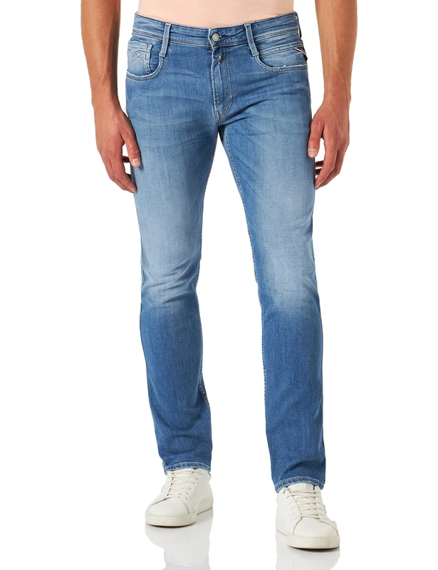 REPLAY Men's Anbass Organic Jeans, 009, 30 W/30 L