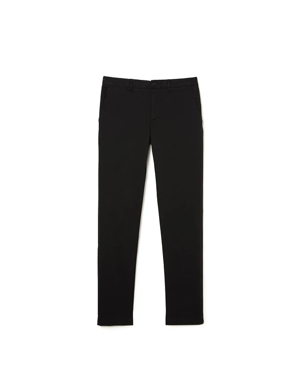 Lacoste Men's Slim Fit Chino Pants, Black, 40W x 32L