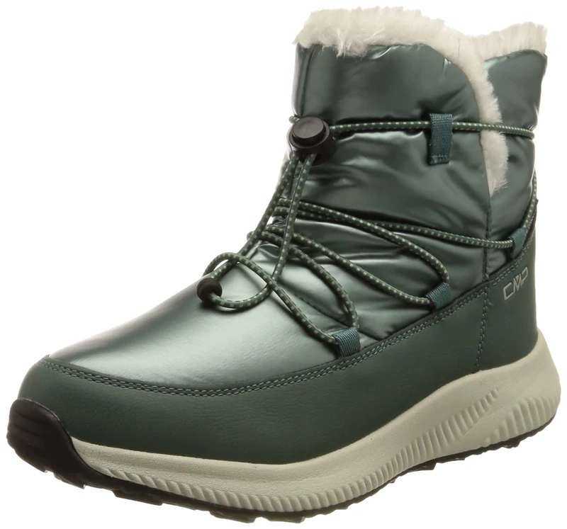 CMP Women's Snow Boots Sheratan WMN Lifestyle Shoes WP, Mineral Green, 7 UK