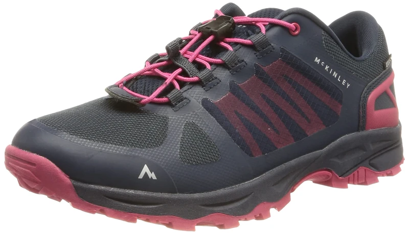 Mckinley Kansas II Track and Field Shoe, Navy/Red, 10 UK Child